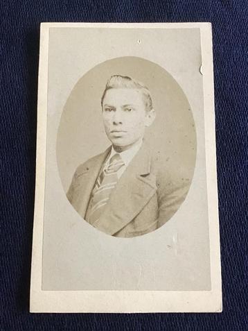 CDV, Man, G.L. Mulder, Utrecht, Carte de Visite, dun karton beschikbaar voor biedingen
