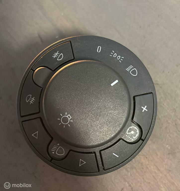 Lichtschakelaar zwart Opel Corsa D ('06-'15) 13249397, Auto-onderdelen, Dashboard en Schakelaars, Opel, Gebruikt, Ophalen of Verzenden