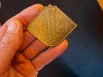 Schaatstoertocht Medaille Ankeveen 1987, Verzamelen, Ophalen of Verzenden, Gebruikt, Sport, Button