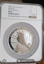 Nieuw staat Kookaburra 2020p 10 oz 30e anniversary pf 70, Ophalen of Verzenden, Buitenland, Munten