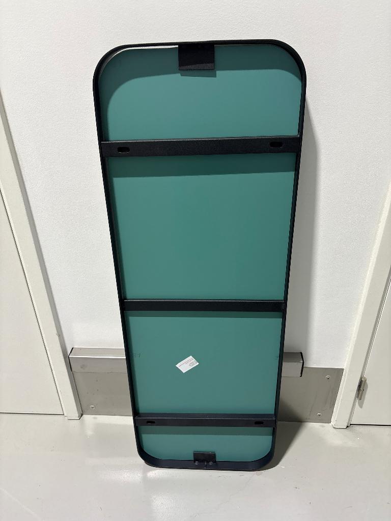 WOOOD Doutzen Spiegel - Metaal - Zwart - 110x40x5, Dtrendingshop@gmail.com, Minder dan 50 cm, 100 tot 150 cm, Nieuw