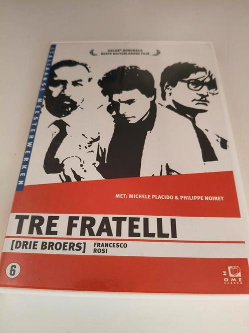 Tre Fratelli - Francesco Rosi 1981 pareltje, Cd's en Dvd's, Dvd's | Filmhuis, Zo goed als nieuw, Italië, Ophalen
