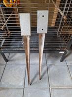 2x punt paalhouder, Ophalen, Zo goed als nieuw, Minder dan 180 cm, Palen
