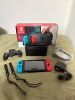 Nintendo Switch | ZGAN | Krasvrij | Compleet, Verzenden, Zo goed als nieuw, Met 2 controllers, Switch Original