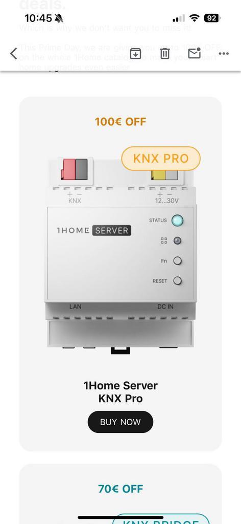 1home KNX server pro, Hobby en Vrije tijd, Elektronica-componenten, Nieuw, Ophalen of Verzenden