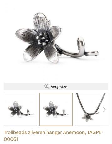 GEZOCHT Trollbeads anemone & stopper beschikbaar voor biedingen