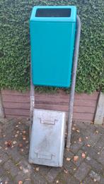 Prullenbak  straatmeubilair, Huis en Inrichting, Woonaccessoires | Prullenbakken, Ophalen, Metaal, Minder dan 50 cm
