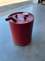 Vintage Esso olie/benzine kan, Verzamelen, Ophalen, Gebruikt