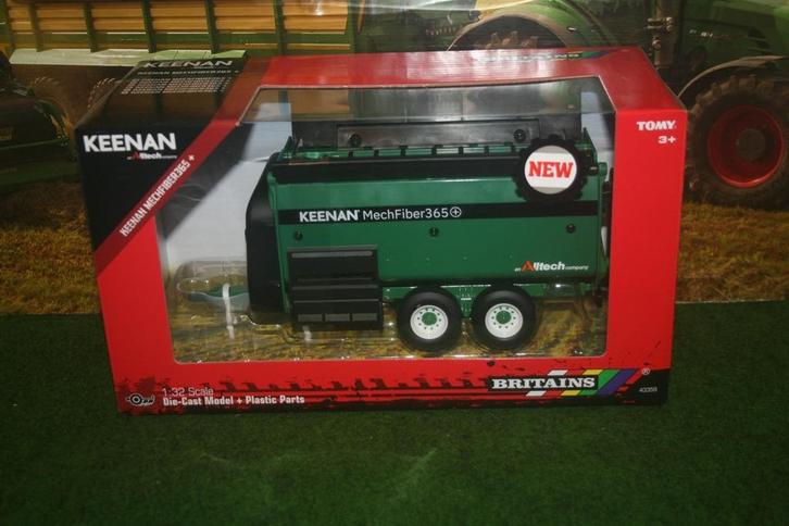 Boeryes: Keenan Mechfiber Mixer Voermengwagen van Britains, Hobby en Vrije tijd, Modelauto's | 1:32, Nieuw, Tractor of Landbouw