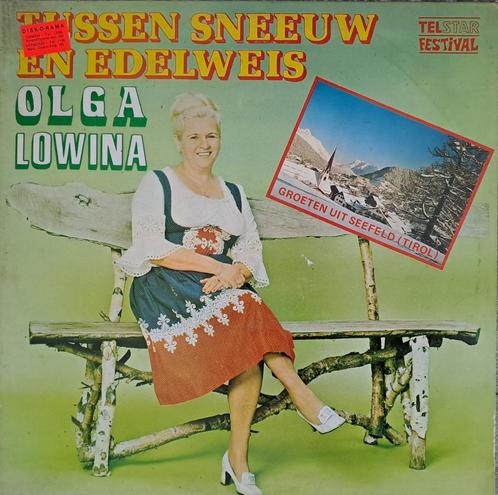 Olga Lowina - Tussen Sneeuw En Edelweis LP, Cd's en Dvd's, Vinyl | Nederlandstalig, Levenslied of Smartlap, 12 inch, Verzenden