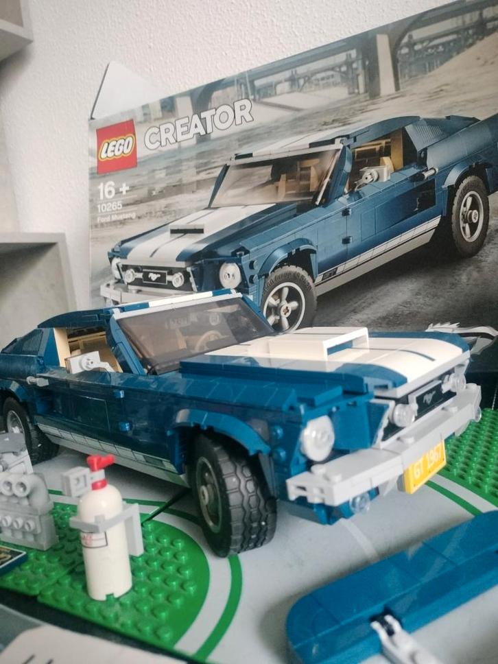 lego 10265 Ford Mustang, Kinderen en Baby's, Speelgoed | Duplo en Lego, Gebruikt, Lego, Complete set, Ophalen of Verzenden