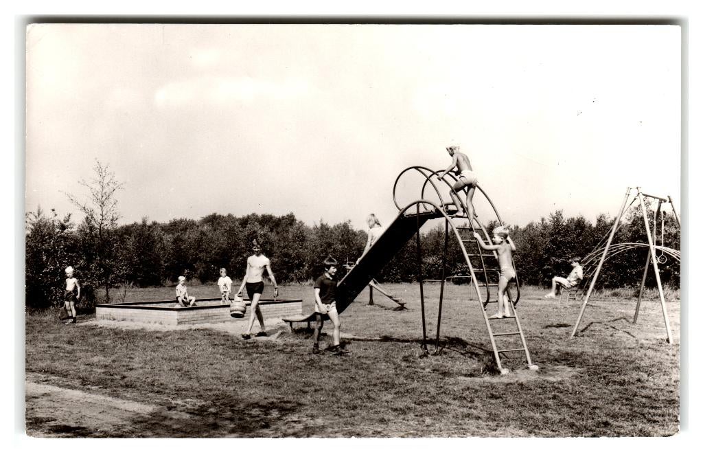 Lemelerveld, Camping Heidepark, Verzamelen, Ansichtkaarten | Nederland, Ongelopen, Overijssel, 1960 tot 1980, Ophalen of Verzenden