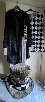 Carnaval: Mad Hatter kostuum incl. hoed, Kleding | Heren, Carnaval, Ophalen of Verzenden, Zo goed als nieuw, Kleding