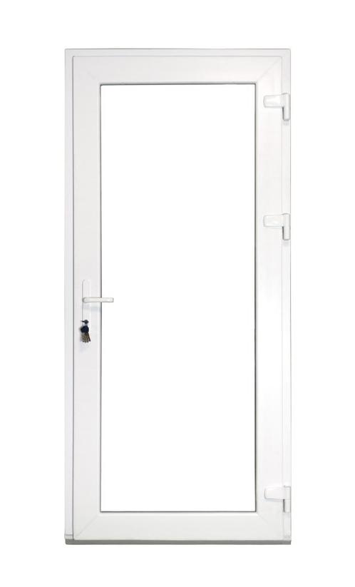 Kunststof Buitendeur Volglas Buiten B98 H215cm Wit, Doe-het-zelf en Verbouw, Deuren en Horren, Nieuw, Buitendeur, 215 cm of meer