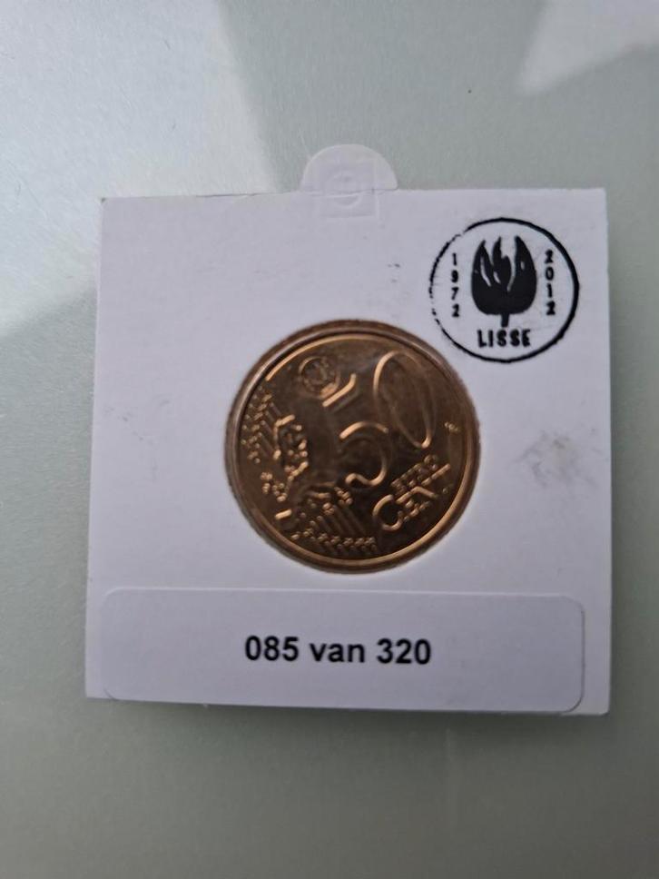 50 Cent Nederland 2012 - NKBS Klop - #85/320, Postzegels en Munten, Munten | Nederland, Euro's, Koningin Beatrix, Ophalen of Verzenden