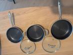 Onyx Cookware Pannenset - Topkwaliteit!, Huis en Inrichting, Keuken | Potten en Pannen, Inductieplaat, Pannenset, Ophalen of Verzenden