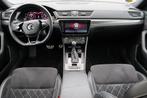 Skoda Superb Combi 1.4 TSI iV Sportline Black Edition Panora, Auto's, Skoda, Gebruikt, Alcantara, Zwart, Plug-in hybride