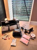 Gelnagellak Set met Lamp, Attributen & Koffer, Overige kleuren, Ophalen of Verzenden, Zo goed als nieuw, Handen en Nagels