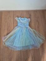 Unicorn, prinses jurk, regenboog jurk mt 122/128, Kinderen en Baby's, Carnavalskleding en Verkleedspullen, Ophalen, Gebruikt, 122 t/m 128