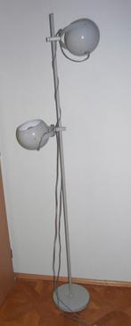 Vintage vloerlamp grijs, Ophalen, Zo goed als nieuw
