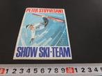 sticker Peter Stuyvesant Show Ski-Team, Ophalen, Zo goed als nieuw, Bedrijf of Vereniging