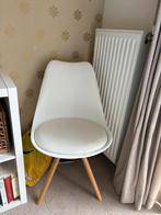 Witte stoelen, Huis en Inrichting, Stoelen, Ophalen, Gebruikt, Wit, Hout