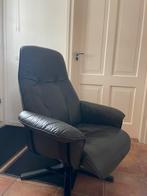 Göte Möbler fauteuil (draaistoel), Huis en Inrichting, Fauteuils, Ophalen, Gebruikt, Leer