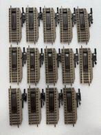 Fleischmann Profi Rails, ontkoppelrails 6114 (14st>14eur), Gebruikt, Gelijkstroom, Fleischmann, Rails