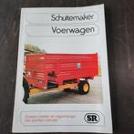 Schuitemaker Voerwagens Folder, Ophalen of Verzenden, Zo goed als nieuw, Schuitemaker, Folder