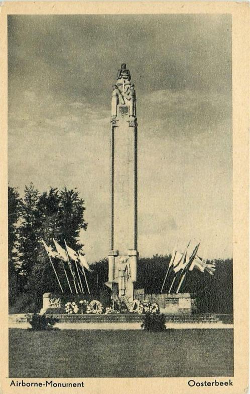 (387-015-011) Oosterbeek Airborne Monument, Verzamelen, Ansichtkaarten | Nederland, Gelderland, Verzenden