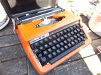 Vintage oranje typemachine vroom en dreesman vendex 800, Diversen, Typemachines, Gebruikt, Ophalen of Verzenden