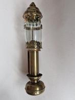 Antieke messing trein (kaars)lantaarn, Antiek en Kunst, Ophalen of Verzenden