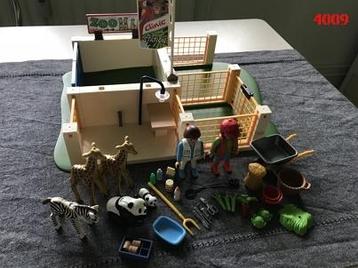 Playmobil Dierentuin Set - 2 hekjes gebroken verder compleet beschikbaar voor biedingen