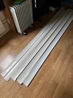 Losse Lamellen geperforeerd . 46 stuks 235cm. Inkortbaar., Ophalen, Gebruikt, Crème, 200 cm of meer