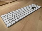 Apple Magic Keyboard met numeric keypad NL, Ophalen of Verzenden, Apple, Zo goed als nieuw, Draadloos