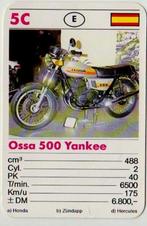 F87 motorkaartje 5c ossa 500 yankee ( 5c ), Verzamelen, Ophalen of Verzenden, Zo goed als nieuw