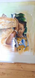Schilderij, Antiek en Kunst, Kunst | Schilderijen | Modern, Ophalen of Verzenden