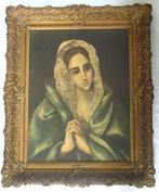 Antieke Art Reproductie Mater Dolorosa van El Greco, ca 1900, Antiek en Kunst, Kunst | Schilderijen | Klassiek, Ophalen