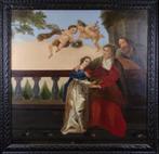 Antiek schilderij op doek, Antiek en Kunst, Kunst | Schilderijen | Klassiek, Ophalen