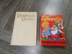 Kinderboeken: Daniël Defoe-Robinson Crusoe&Slimmetje-Het kon, Boeken, Ophalen of Verzenden, Gelezen, Jan Jacobs, Daniël Defoe