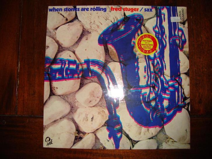 LP Fred Stuger / When stones are rolling (1972), Cd's en Dvd's, Vinyl | Pop, Gebruikt, 1960 tot 1980, 12 inch, Ophalen of Verzenden