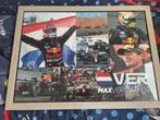 Max Verstappen Schilderij (puzzel) in een Lijst., Huis en Inrichting, Ophalen, 50 tot 75 cm, Zo goed als nieuw, Schilderij