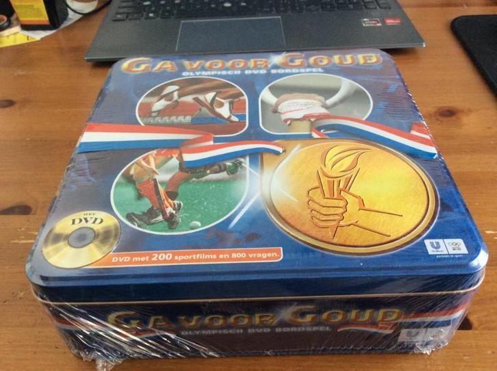 Ga voor Goud Bordspel. In luxe blik. Nieuw, Hobby en Vrije tijd, Gezelschapsspellen | Bordspellen, Nieuw, Een of twee spelers