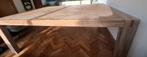 Houten eettafel uitschuifbaar 6 tot max 10 personen, Ophalen, Gebruikt, 100 tot 150 cm, 200 cm of meer