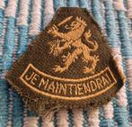 Je Maintiendrai mouwemblemen. Zie foto's., Verzamelen, Militaria | Algemeen, Ophalen of Verzenden, Landmacht, Nederland, Embleem of Badge