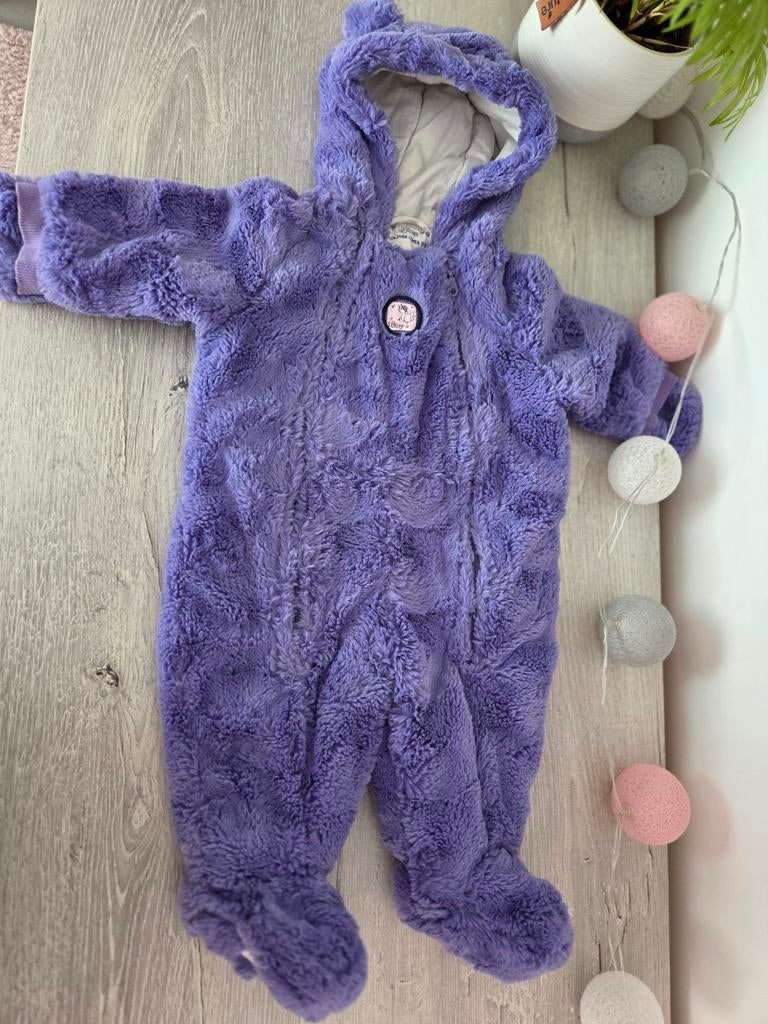 s.Oliver berenpakje maat 62 - paars, Jongetje of Meisje, Ophalen of Verzenden, Zo goed als nieuw, Pakje