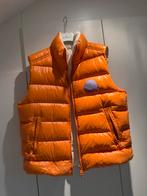 Moncler Bodywarmer Oranje - Heren, Kleding | Dames, Verzenden, Zo goed als nieuw, Maat 38/40 (M), Oranje