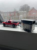 Speelgoed Auto met Paardentrailer, Ophalen, Zo goed als nieuw, Jongen of Meisje