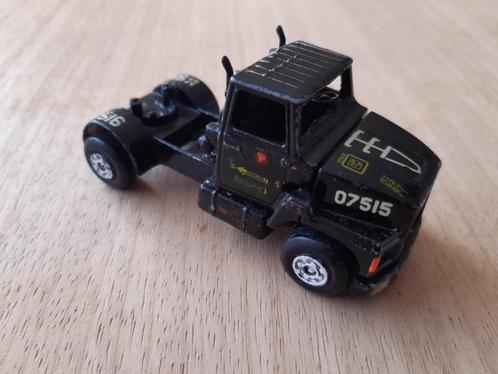 Matchbox Super Kings 1973 Ford LTS Zwart 10 cm lang, Hobby en Vrije tijd, Modelauto's | 1:50, Gebruikt, Bus of Vrachtwagen, Matchbox
