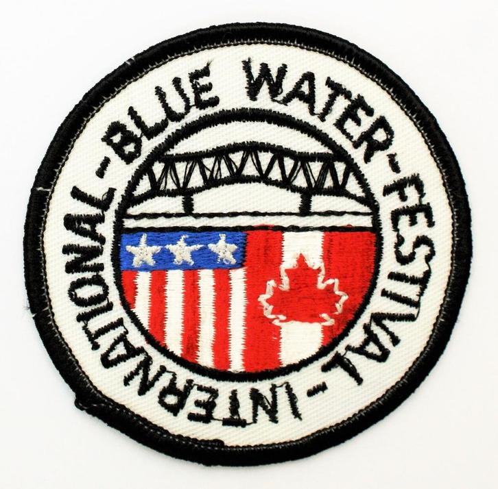 Patch Embleem USA Canada, Verzamelen, Speldjes, Pins en Buttons, Gebruikt, Dier of Natuur, Verzenden